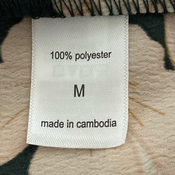 (NEW) Sweetheart Neck Green Dark Cottagecore Prairie Floral Tiered Midi Dress M - Picture 13 of 14